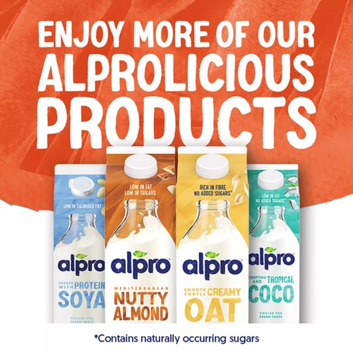 Alpro Almond No Sugars Chilled Drink 1L