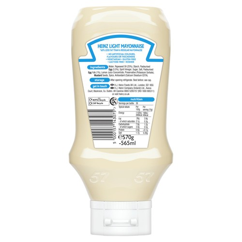 Heinz Seriously Good Light Mayonnaise 