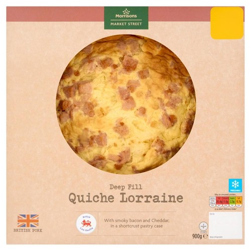 Morrisons deli quiche lorraine
