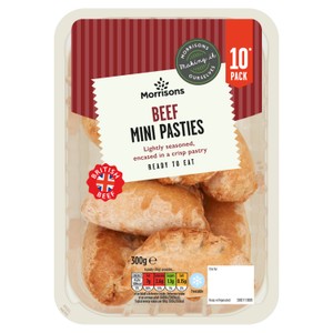 Morrisons 10 Mini Peppered Steak Bakes