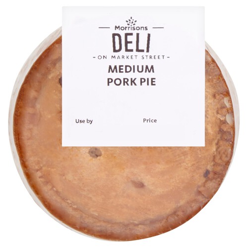 Market Street Deli Medium Pork Pie