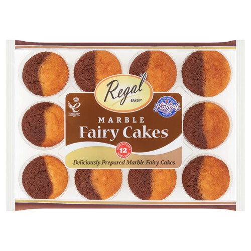 Regal Marble Fairy Cakes