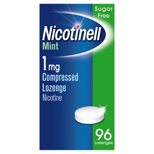 Nicotinell Nicotine Lozenges Stop Smoking Aid 1mg Mint 