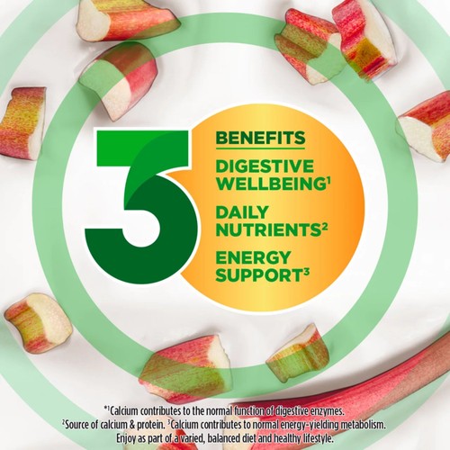 Activia Rhubarb Gut Health Fruit Yoghurt Multipack