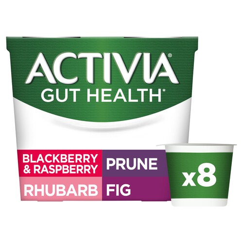 Activia Rhubarb Mixed Fruit Yogurt