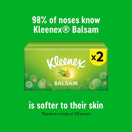 Kleenex Balsam Tissues 2 pack 