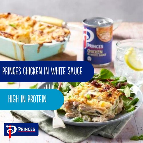 Princes Chicken in White Sauce