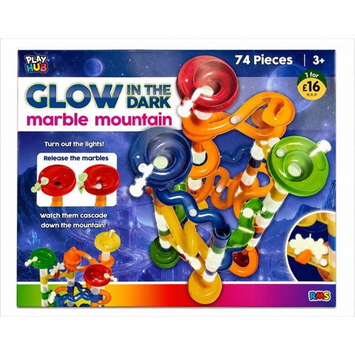 Glow In The Dark Marble Mountain Run Race