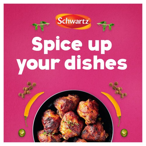 Schwartz Cajun Herb & Spice Blend Seasoning   