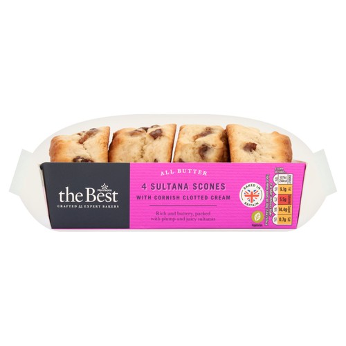 Morrisons all butter sultana scones