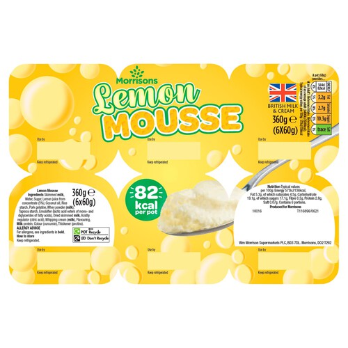 Morrisons Lemon Mousse