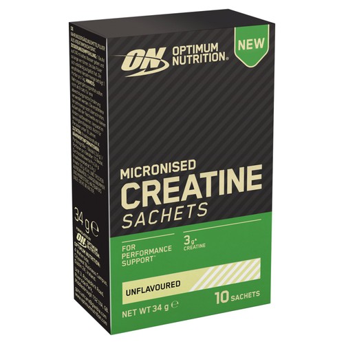 Optimum Nutrition Creatine Sachets Unflavoured 10Pk