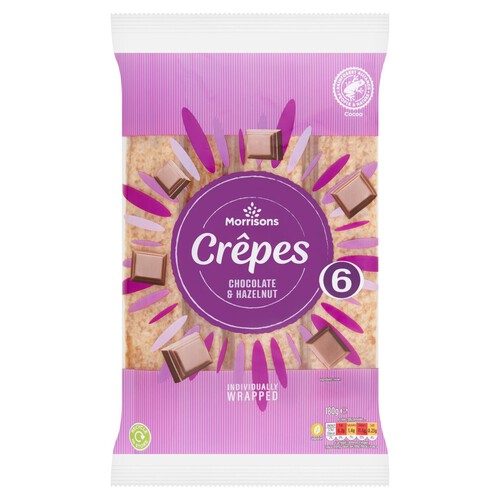 Morrisons Chocolate & Hazelnut Crepes