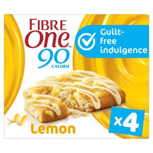 Fibre One 90 Calorie Lemon Drizzle Squares