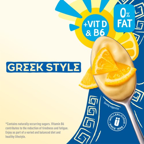 Muller Light Greek Style Lemon Yogurt 