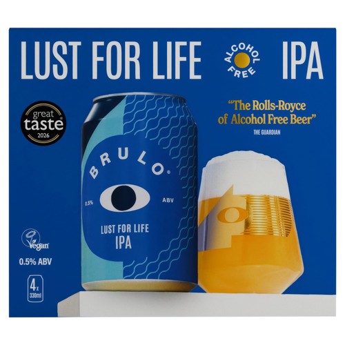 Brulo Lust for Life IPA 4 x 330ml