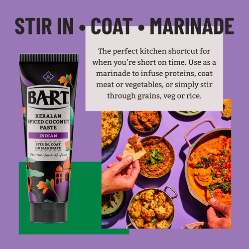 Bart Indian Keralan Spiced Coconut Paste 80g