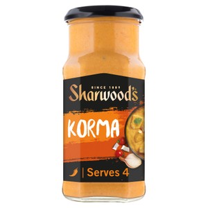 Sharwood's Indian Korma Reduced Fat Curry Cooking Sauce 420g