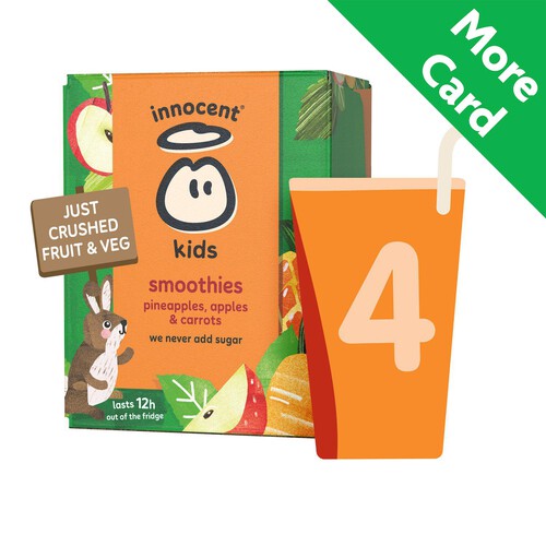 Innocent Smoothies Kids Pineapples, Apples & Carrots