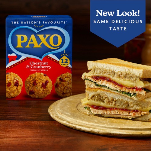 Paxo Chestnut & Cranberry Stuffing Mix 170g