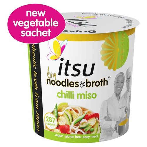 Itsu Big Instant Noodles & Broth Chilli Miso   98g