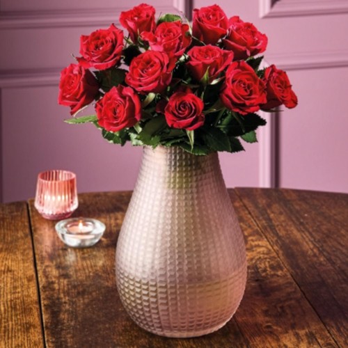 Morrisons Dozen Red Roses Flowers Bouquet
