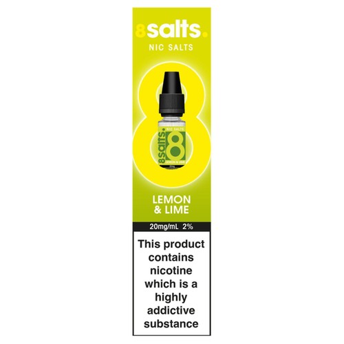 8Salts Nic Salts 20Mg Lemon & Lime 10ml