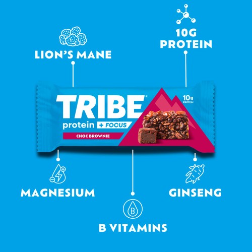 Tribe Protein Focus Chocolate Brownie 60g