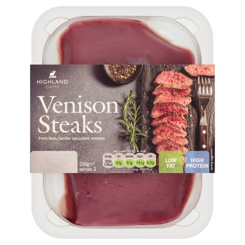 Highland Game Venison Steaks 