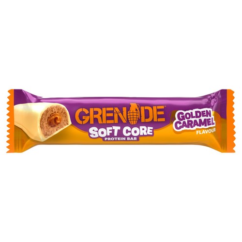 Grenade Soft Core Golden Caramel High Protein Bar 50g