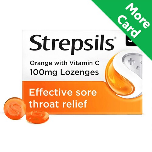 Strepsils Orange Vitamin C