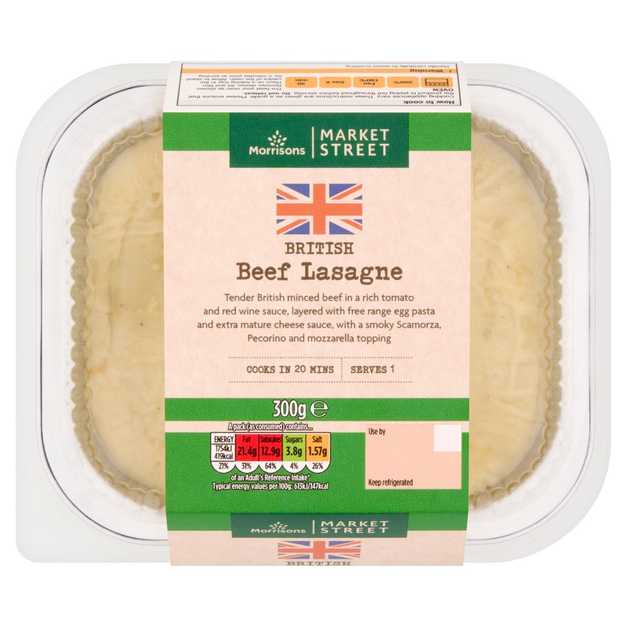 Morrisons Deli Lasagne 300g