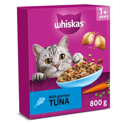 Whiskas 1+ Tuna Adult Dry Cat Food