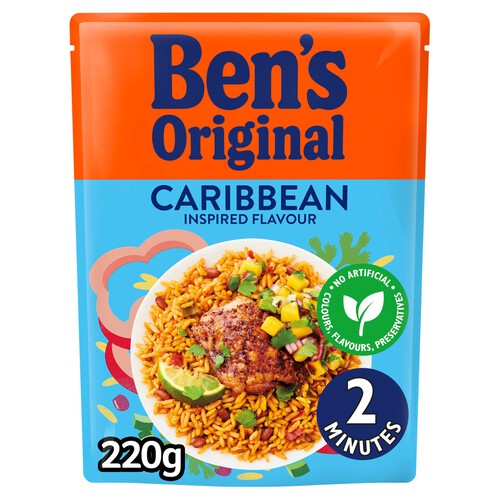 Bens Original Caribbean Microwave Rice 