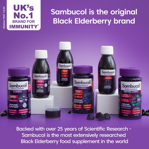 Sambucol Black Elderberry For Kids Liquid