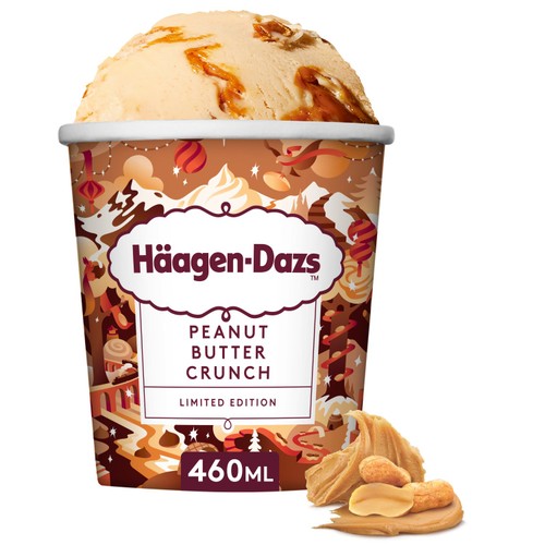 Haagen Dazs Peanut Butter Crunch Ice Cream 