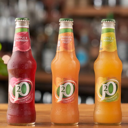 J2O Apple & Raspberry 10 Bottles