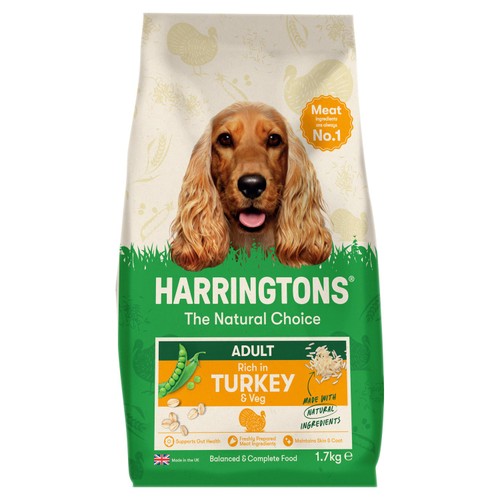 Harringtons Dry Adult Dog Food Rich in Turkey & Veg