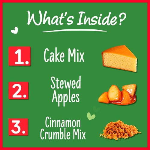 Betty Crocker Apple Crumble Cake Kit 388g