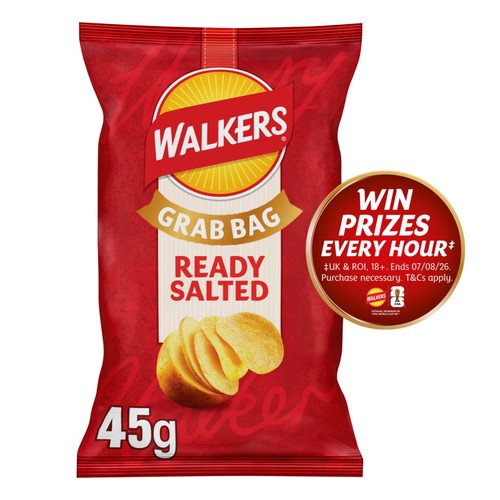 Walkers Ready Salted Crisps 