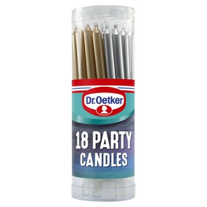 Dr. Oetker 18 Party Candles | Morrisons