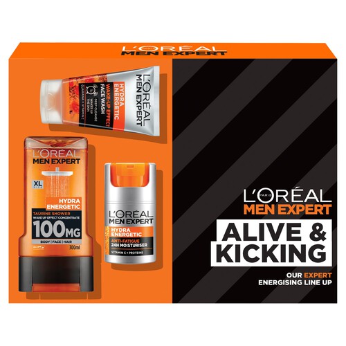 L'Oreal Men Expert Alive & Kicking 3 Piece Gift Set