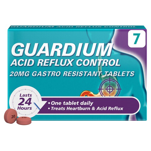 Guardium Acid Reflux Control Gastro Resistant Tablets