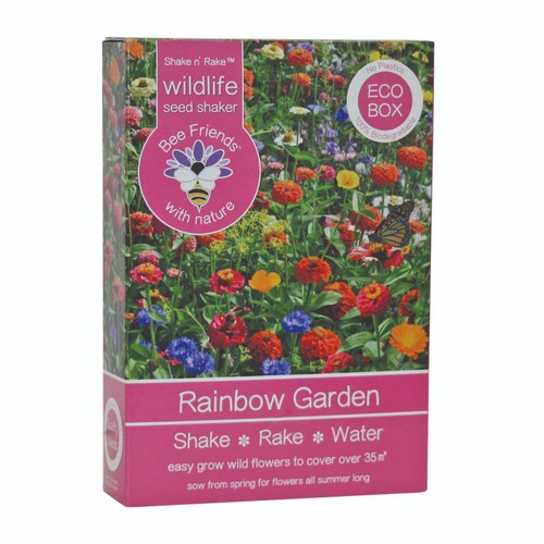 Bee Friends Rainbow Seed Shaker
