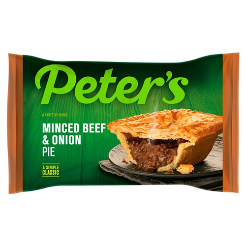 Peters Beef & Onion Pie