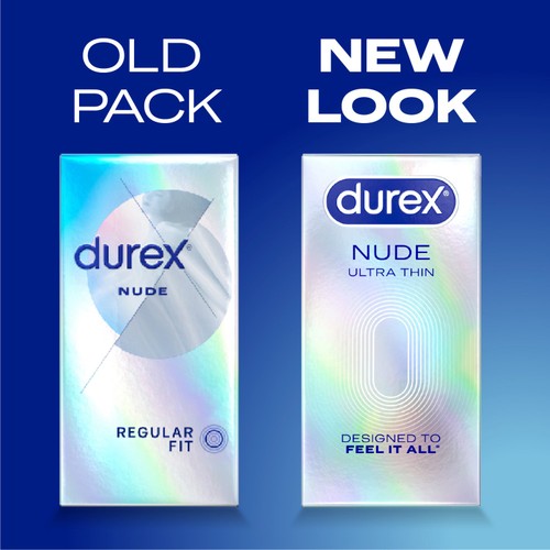 Durex Nude Condom Regular Fit 10 Pack