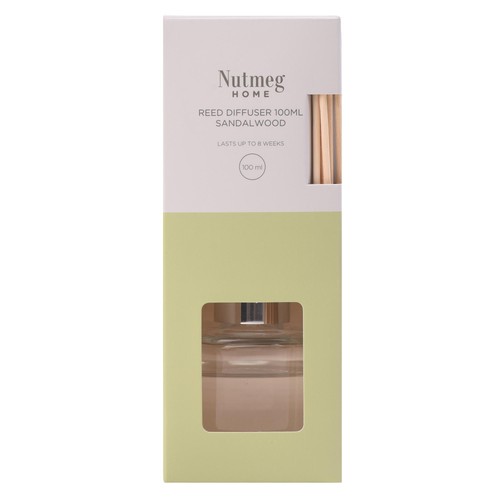 Nutmeg reed diffuser sandalwood