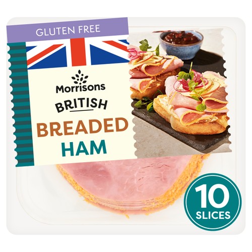 Morrisons British Breaded Ham 240g