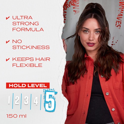 Wella Shockwaves Ultra Strong Power Hold Gel Spray 150ML