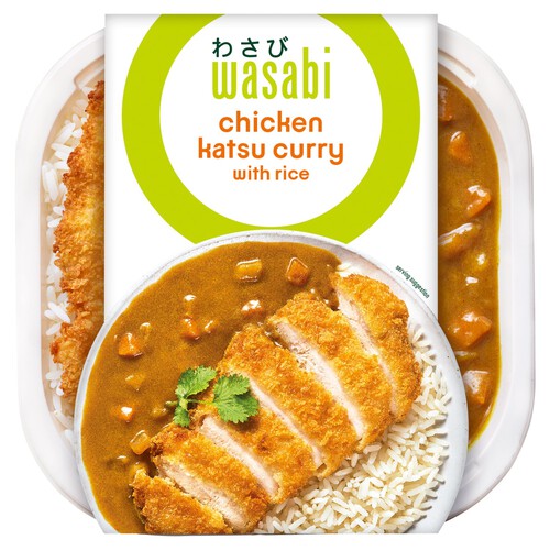 Wasabi Chicken Katsu Curry & Rice 